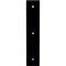 Ekena Millwork Hamilton Steel Bracket, Powder Coated Black 2"W x 10"D x 10"H BKTM02X10X10HAPBL - alternate 9